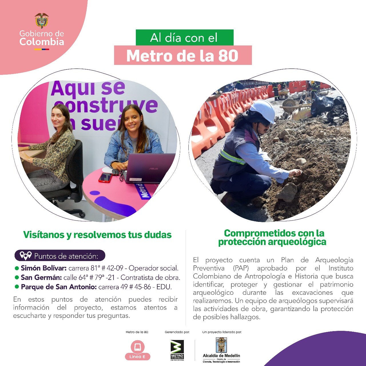 Boletín Al día del Metro de la 80 (10 de enero de 2025)