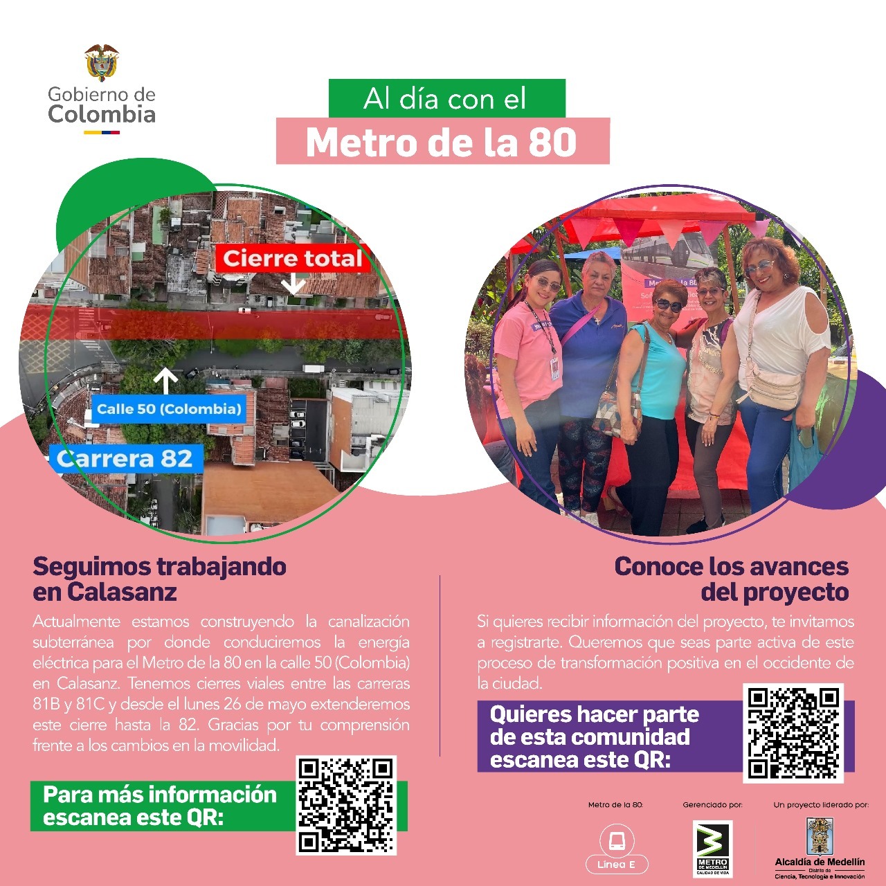 Al día con el Metro de la 80 (26 de mayo de 2025)