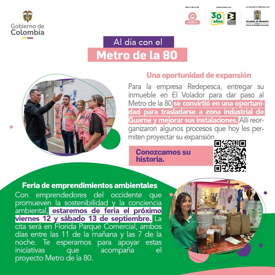 Al día con el Metro de la 80 (05 de septiembre de 2025)