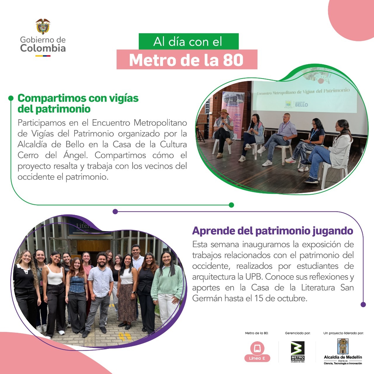 Al día con el Metro de la 80 (26 de septiembre de 2025)