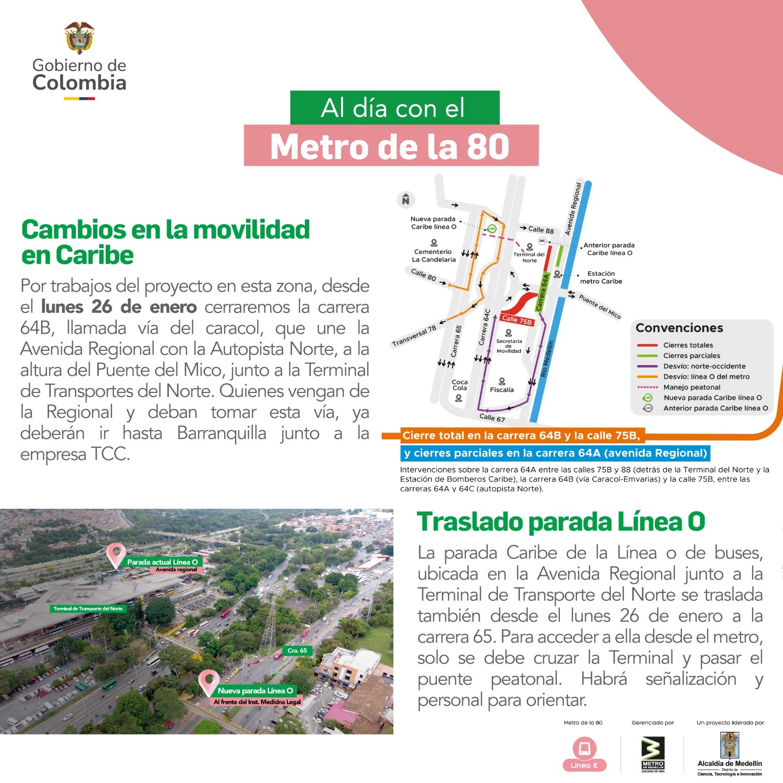 Al día con el Metro de la 80 (19 de enero de 2026)