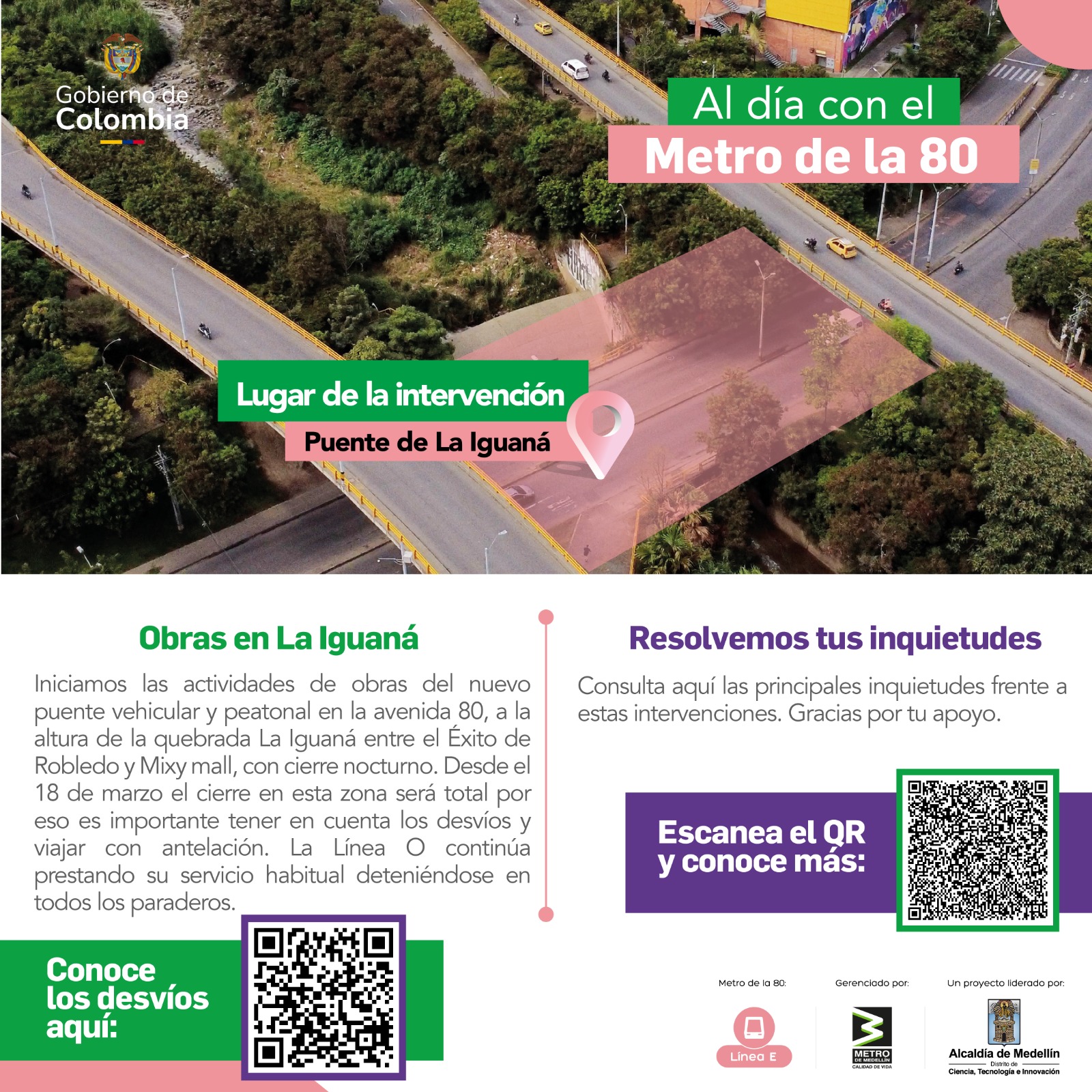 Al día con el Metro de la 80 (13 de marzo de 2026)