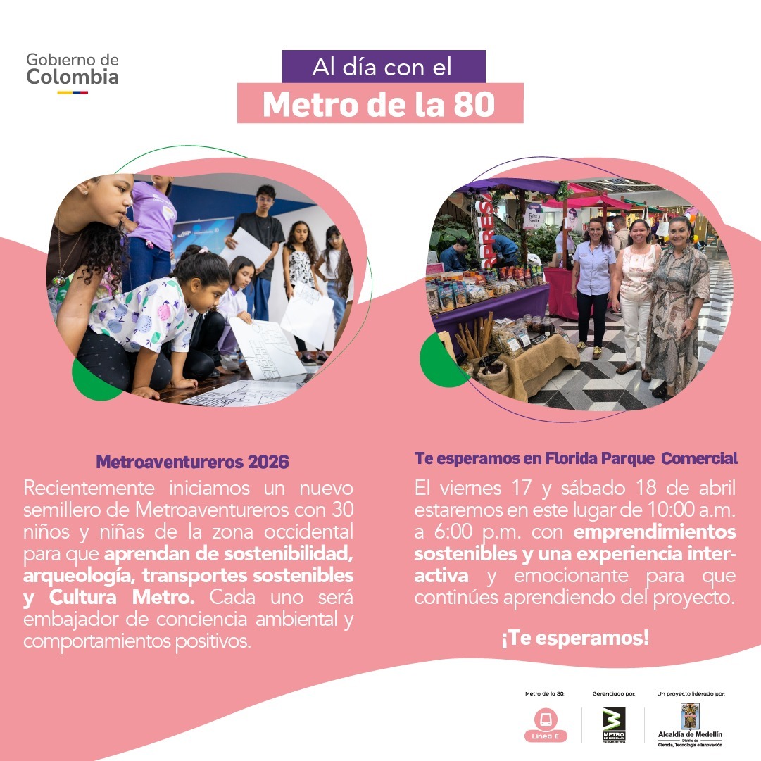 Al día con el Metro de la 80 (10 de abril de 2026)Al día con el Metro de la 80 (10 de abril de 2026)