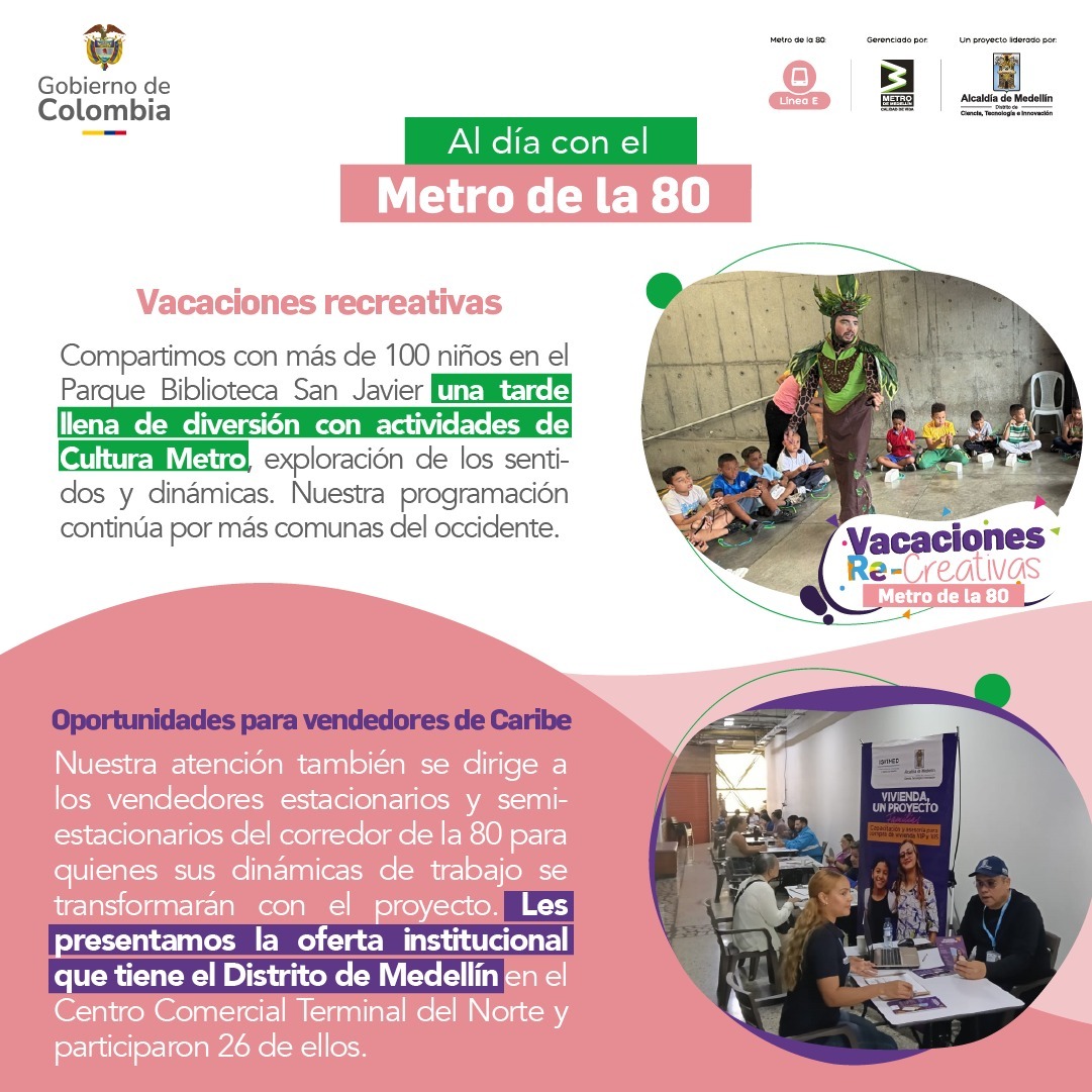 Al día con el Metro de la 80 (19 de junio de 2026)