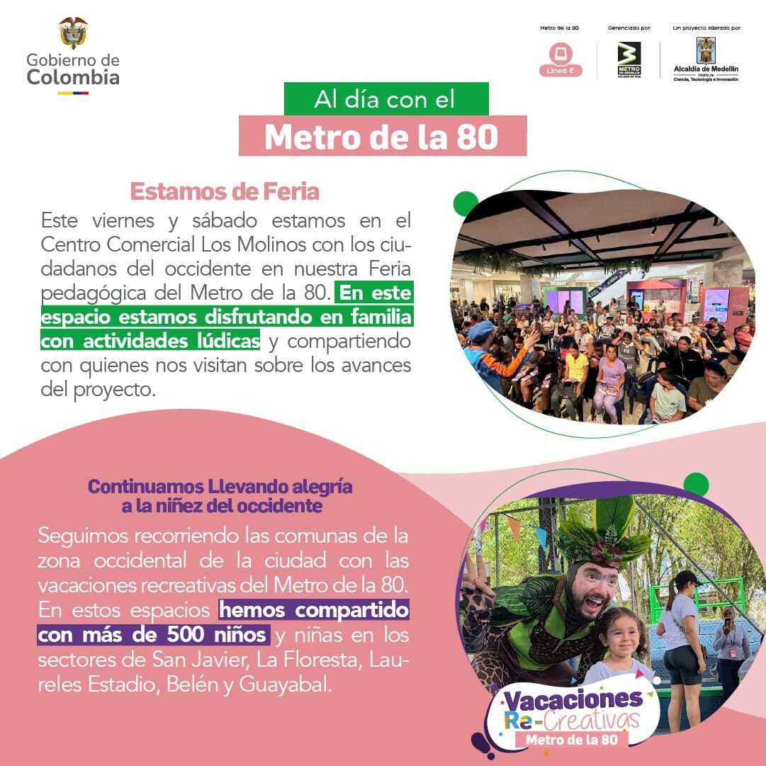 Al día con el Metro de la 80 (26 de junio de 2026)