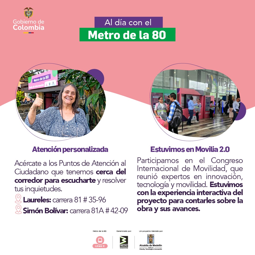 Al día con el Metro de la 80 (18 de septiembre de 2026)