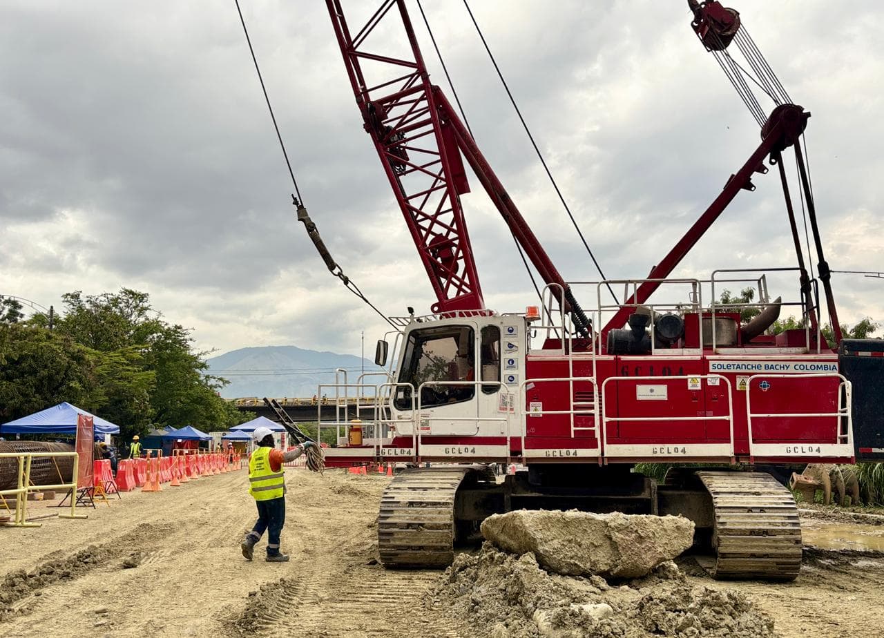 Cimentaciones apoyos viaducto Caribe11