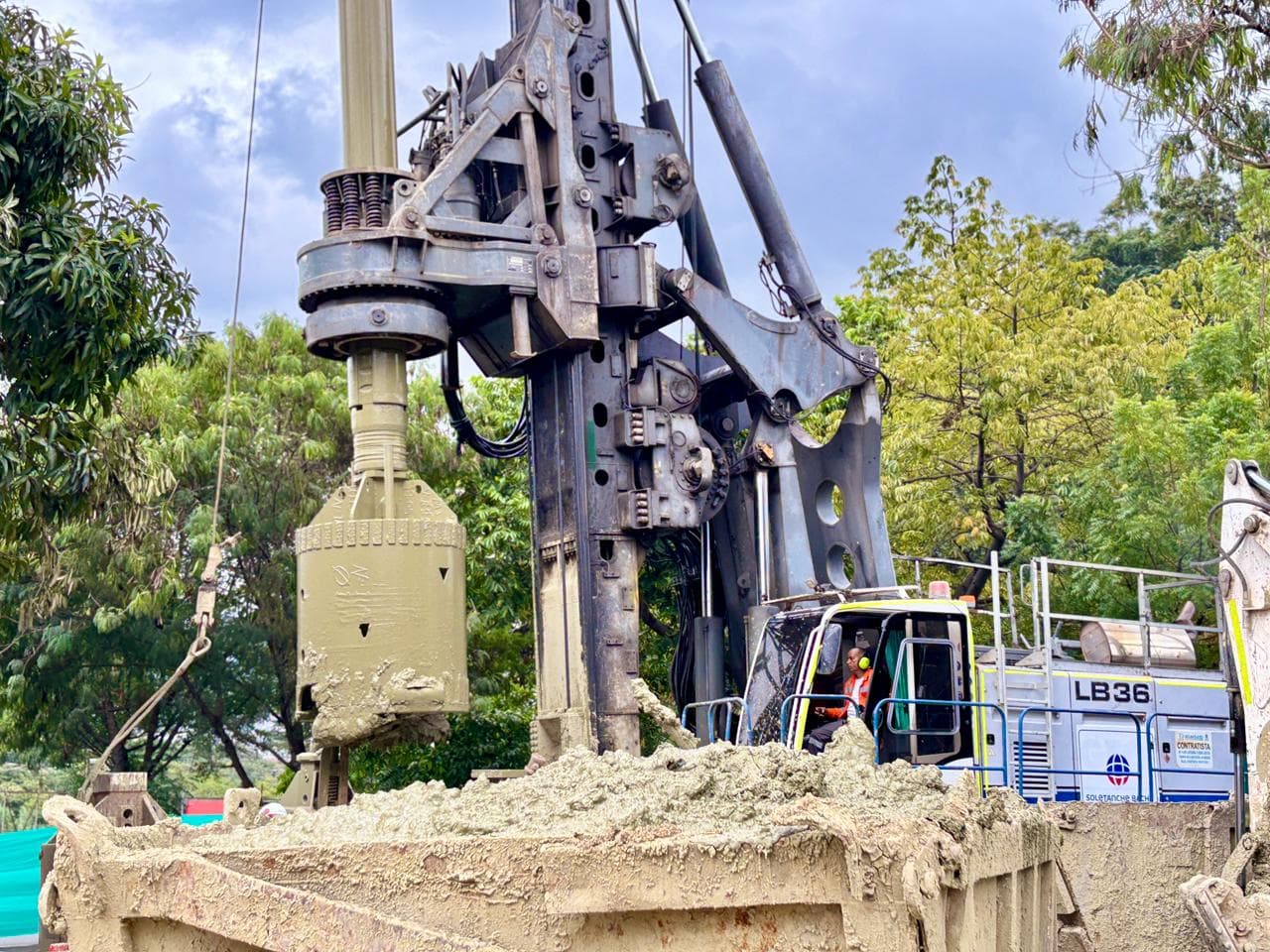 Cimentaciones apoyos viaducto Caribe12