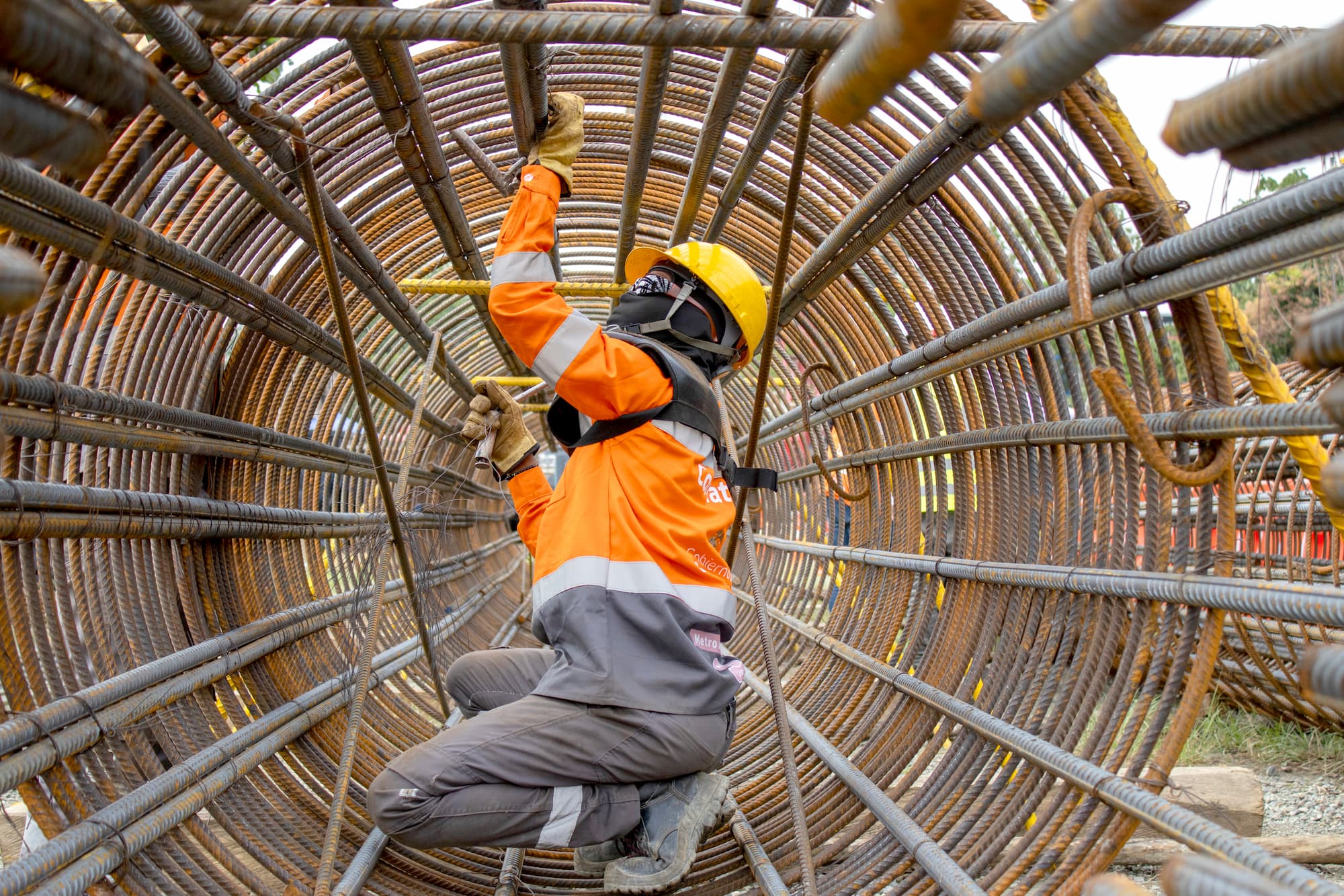 Cimentaciones apoyos viaducto Caribe3