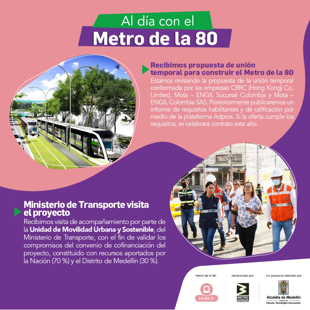 Boletín Al día del Metro de la 80 (22 de marzo de 2024)