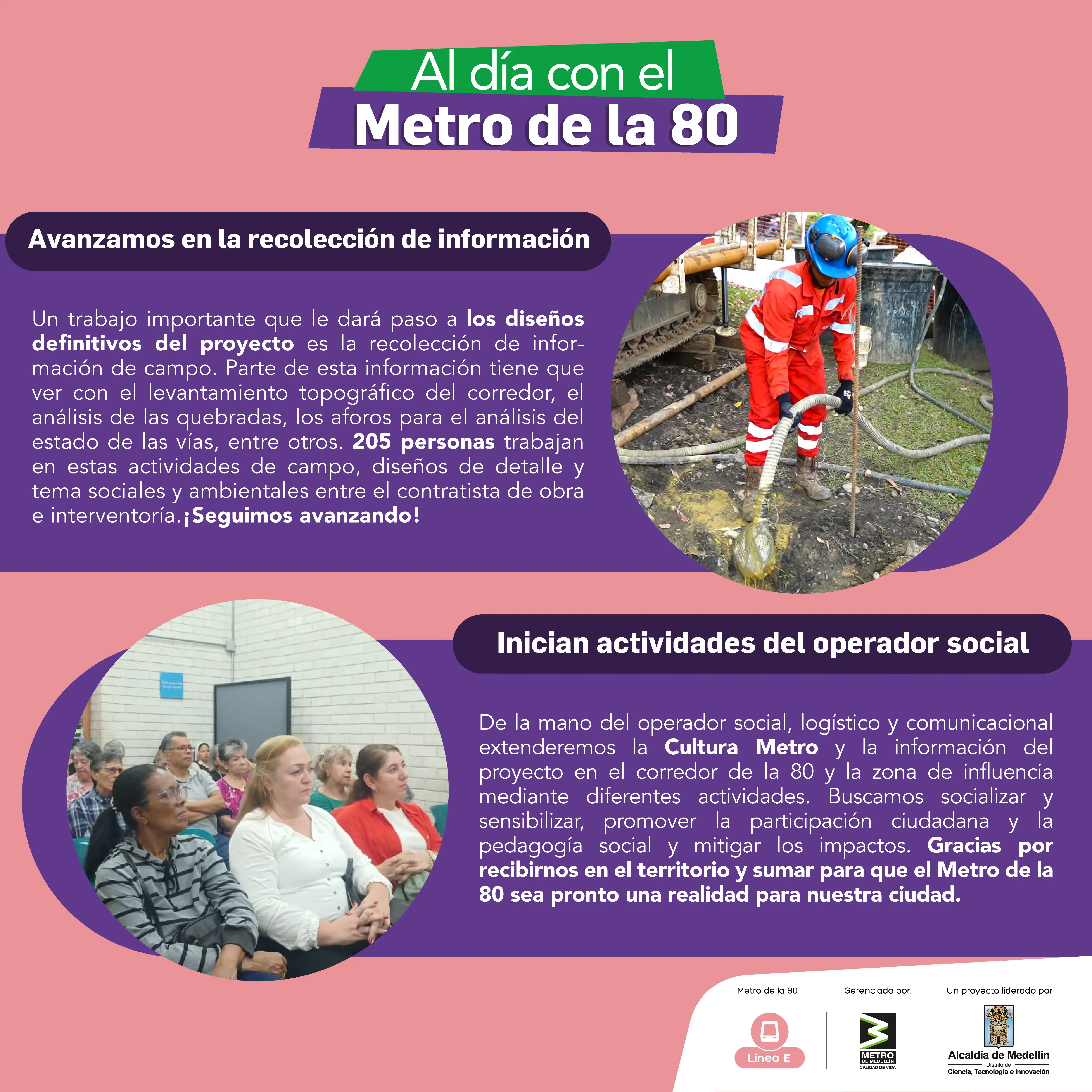 Boletín Al día del Metro de la 80 (8 de febrero de 2024)