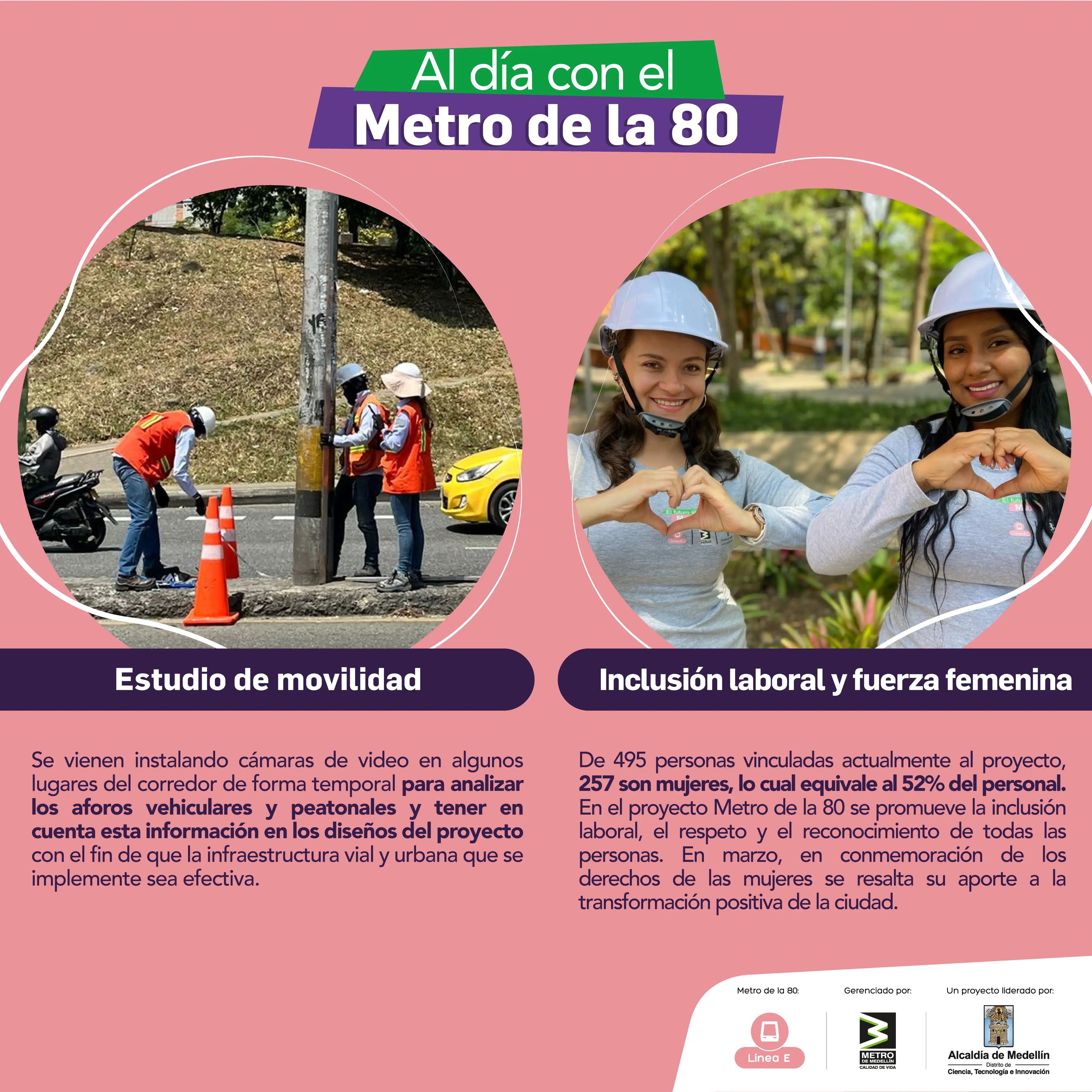 Boletín Al día del Metro de la 80 (8 de marzo de 2024)