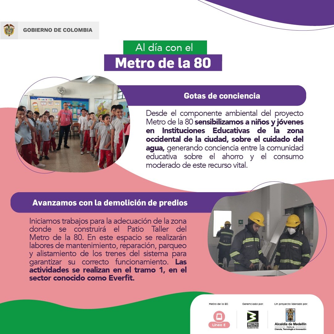 Boletín Al día del Metro de la 80 (3 de mayo de 2024)