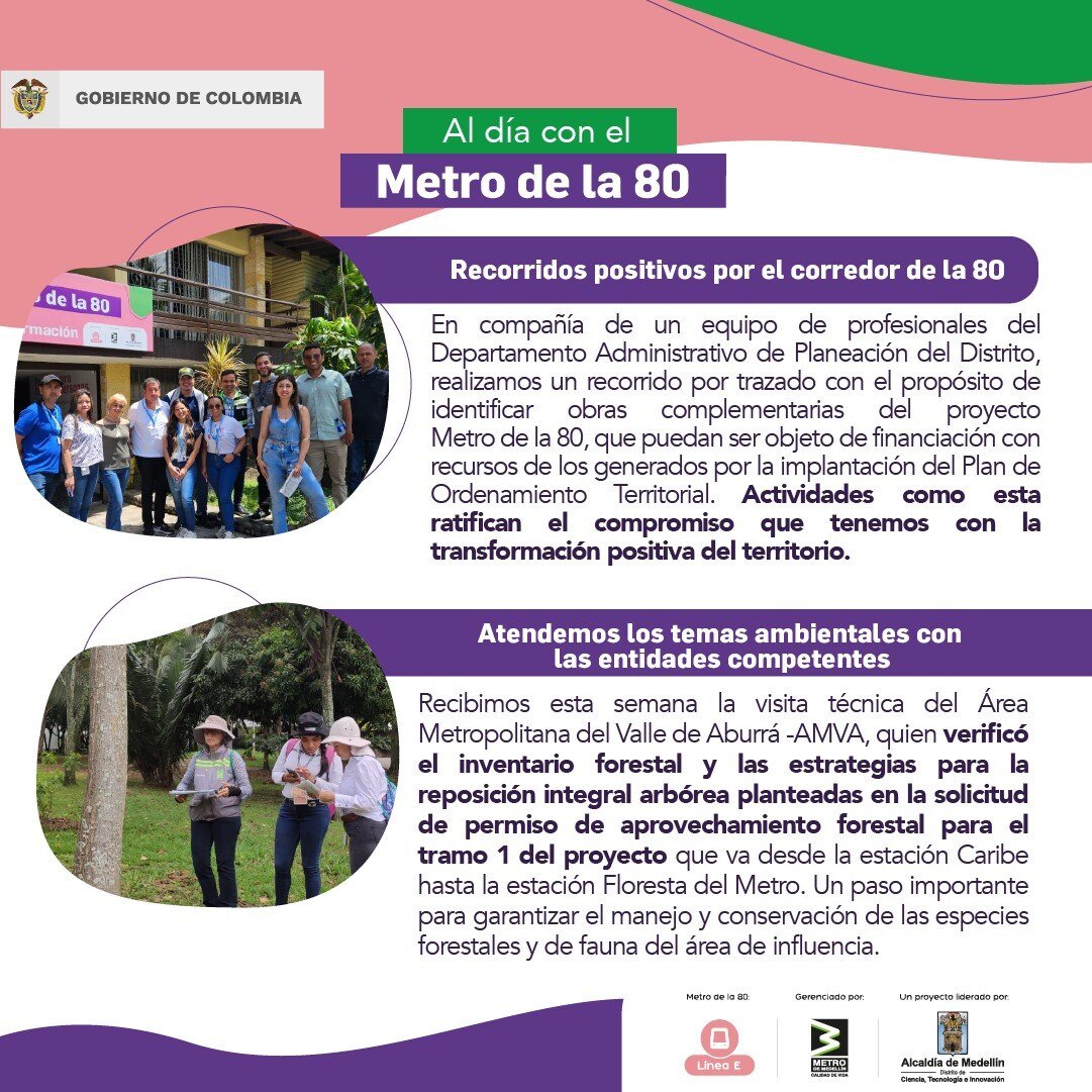 Boletín Al día del Metro de la 80 (17 de mayo de 2024)