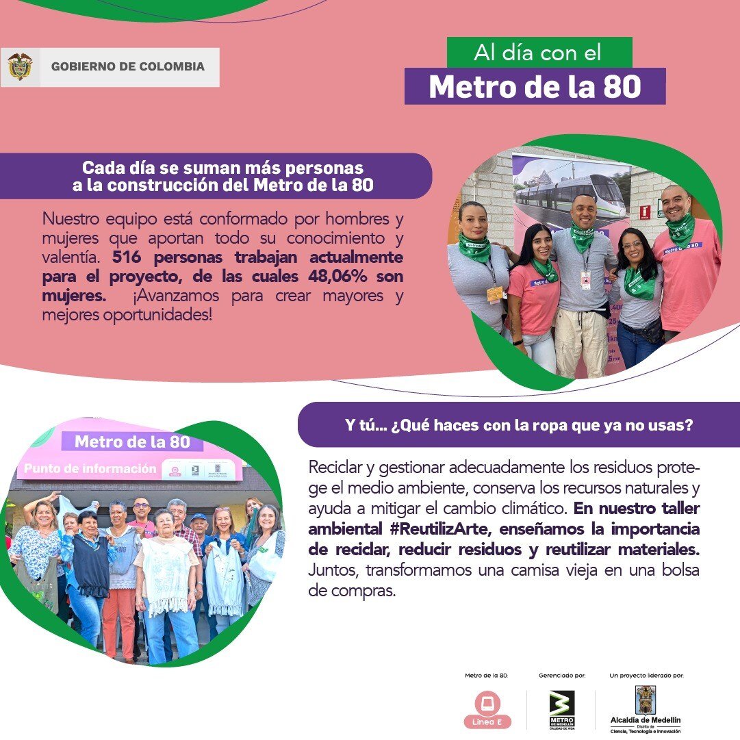 Boletín Al día del Metro de la 80 (21 de junio de 2024)