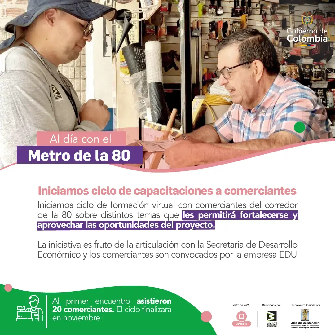 Boletín Al día del Metro de la 80 (13 de septiembre de 2024)