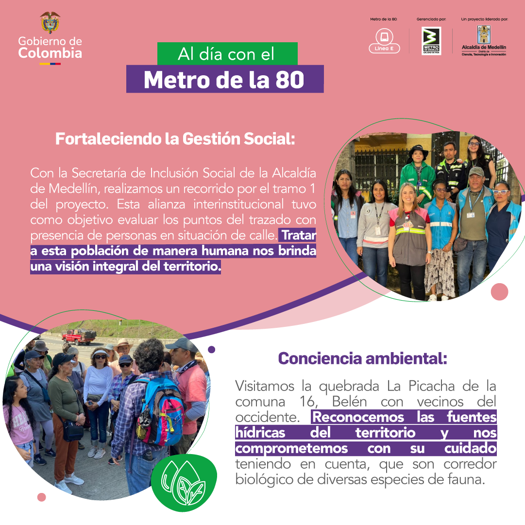 Boletín Al día del Metro de la 80 (18 de octubre de 2024)