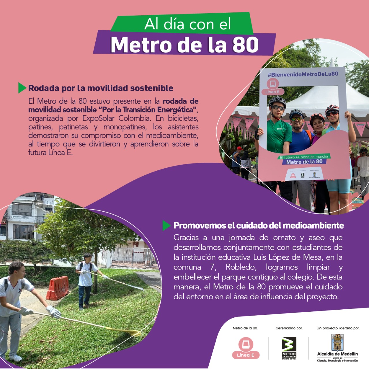 Boletín Al dia del Metro de la 80, 16 de septiembre de 2022