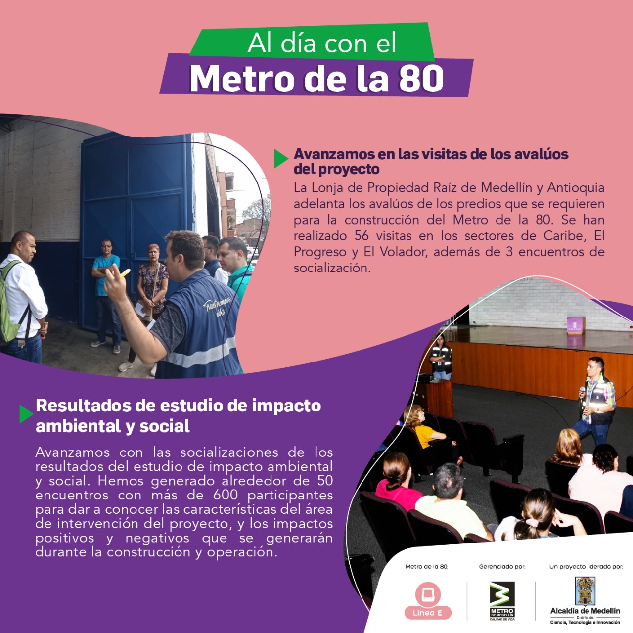 Boletín Al día del Metro de la 80, 2 de septiembre de 2022